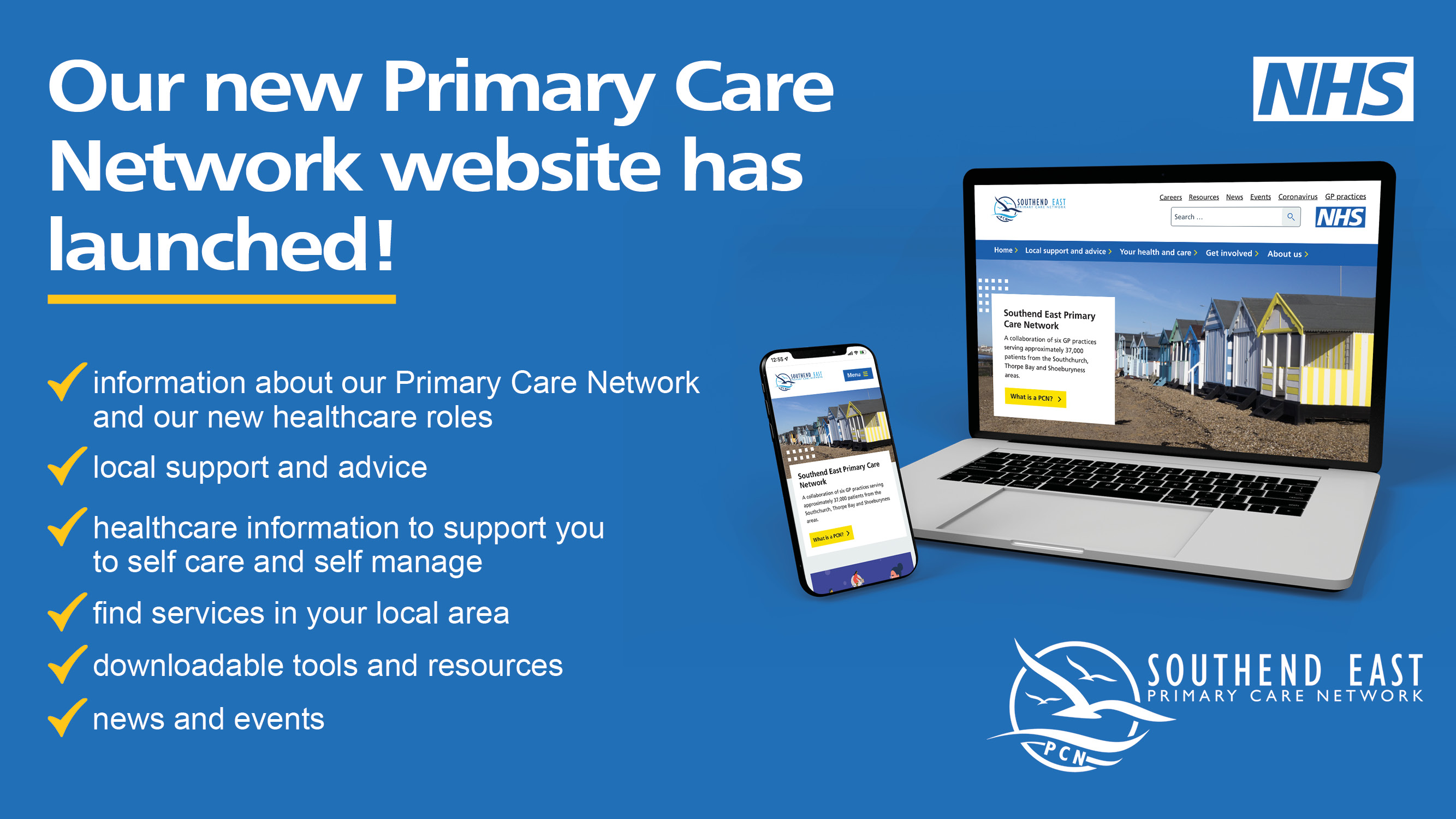 Our new primary care network website has launched!