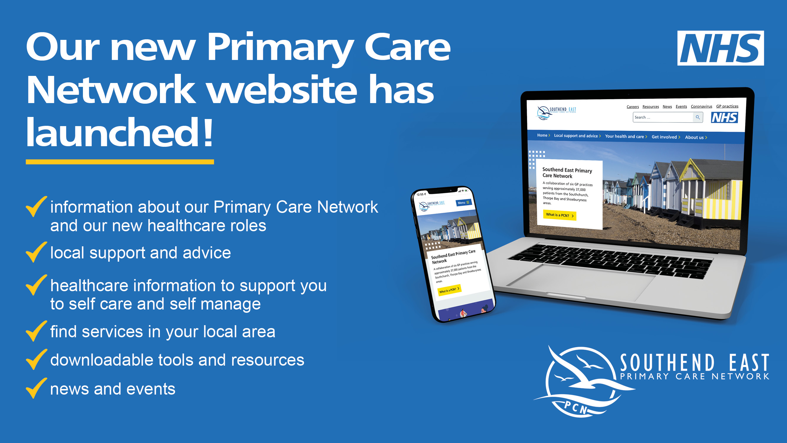Our new primary care network website has launched!  Full text below.